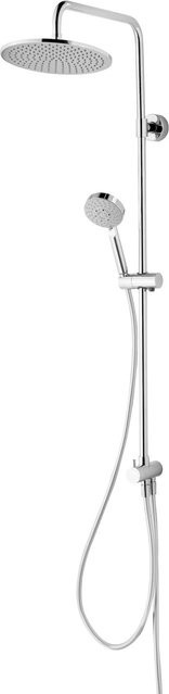 Schulte Dusch Master Rain III Duschsystem mit Handbrause und Umsteller in Chrom - Bild 1