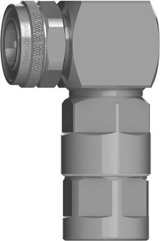 Telegärtner Steckverbinder 4.3-10 in Silber - Bild 1
