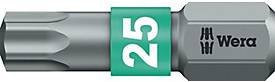 Wera Bit 867/1 BTZ Sternprofil T 15 in Silber, 10 Stück, Länge: 25 mm - Bild 1