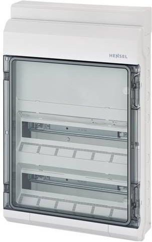 Hensel Kleinverteiler KV 9350 Aufputz, 2-reihig mit 36 Teilungen - Bild 1