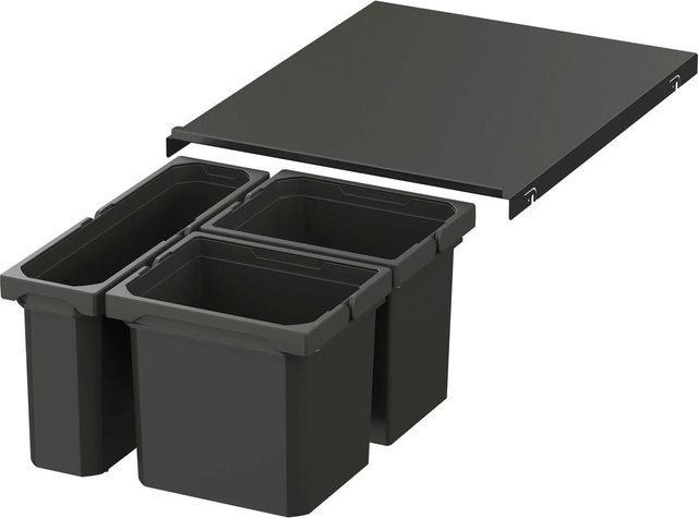 Vauth-Sagel Abfalltrennsystem Envi Free Pro in Lava, Korpusbreite: 45 cm, Höhe: 21,6 cm - Bild 1