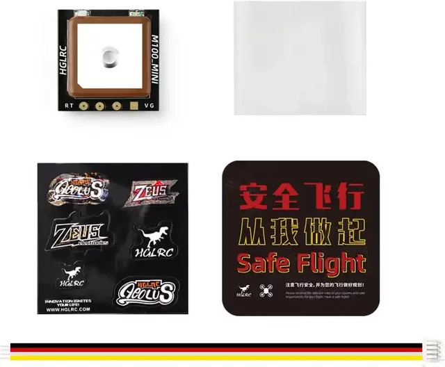 HGLRC M100 MINI M10 GPS-Modul in Schwarz - Bild 1