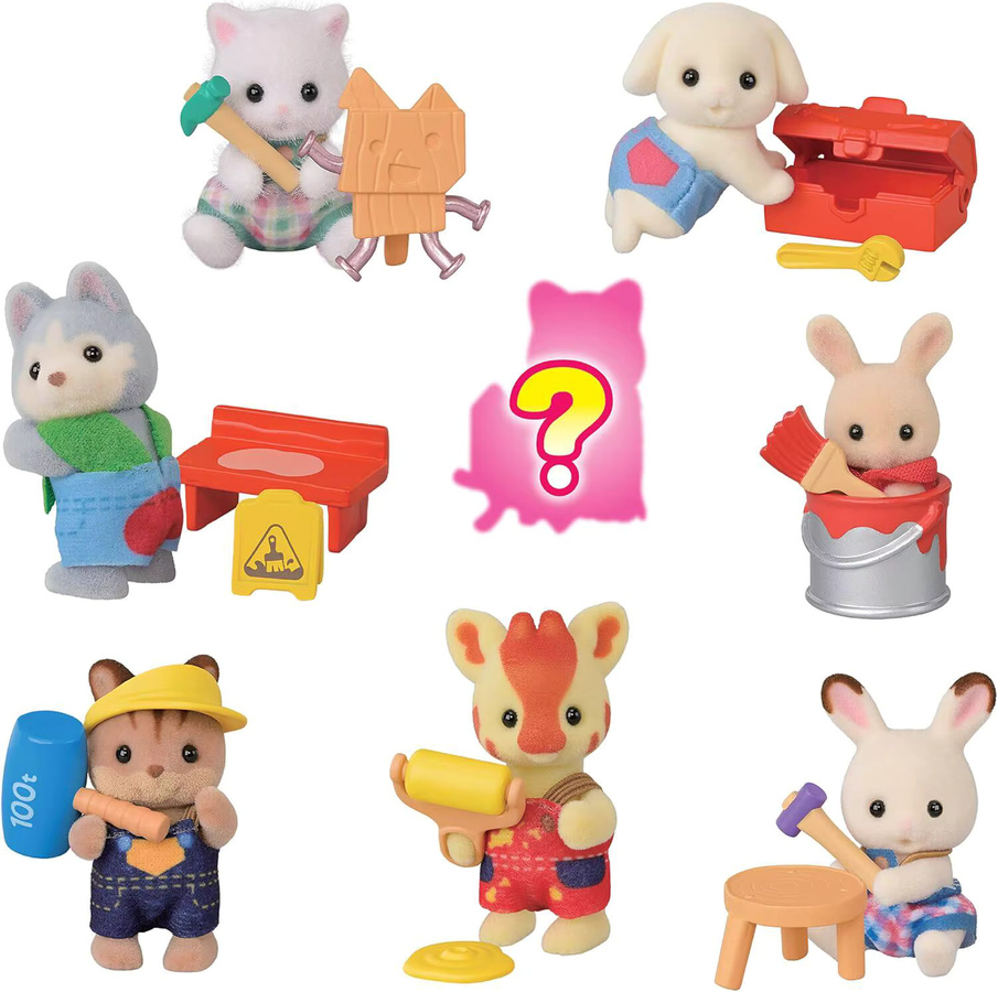Sylvanian Families Arbeiter-Figur, Einzelfigur, ab 3 Jahren - Bild 2