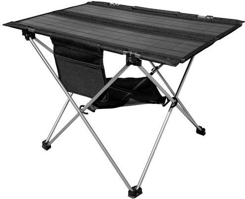Technaxx Solar-Campingtisch TX-251 Faltbar Schwarz Silber mit 20 W Solarleistung - Bild 1