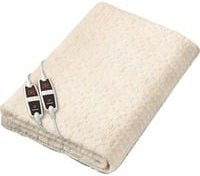 Beurer UB 56 Teddy Double Wärmeunterbett aus Teddy-Plüsch, Weiß, B/T: 160 x 150 cm - Bild 1