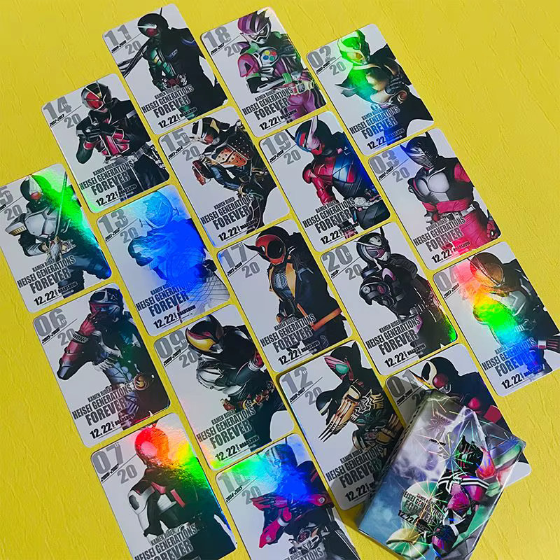 Bandai Kamen Rider LOMO-Karten, Sammelkarten, 50-teiliges Set - Bild 2