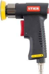 Stier Mini-Exzenterschleifer-Satz ME-26 pneumatisch, 64-teilig, schwarz, Länge: 100 mm - Bild 1