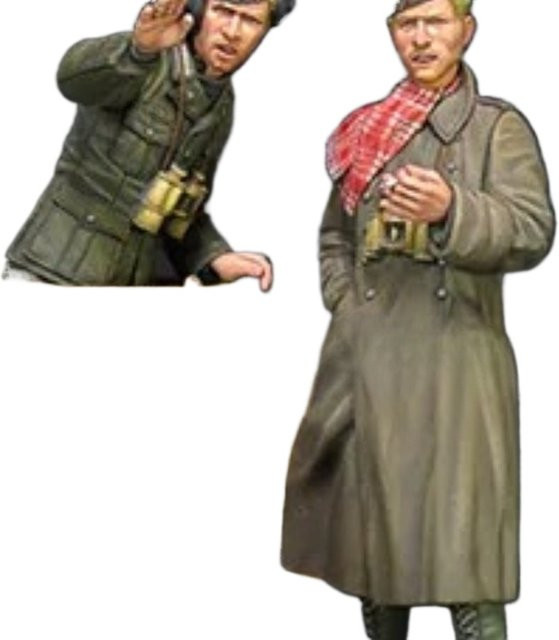 BAANFU Historischer Militärkommandant, Harzfiguren-Modellbausatz, Maßstab 1:35 - Bild 1