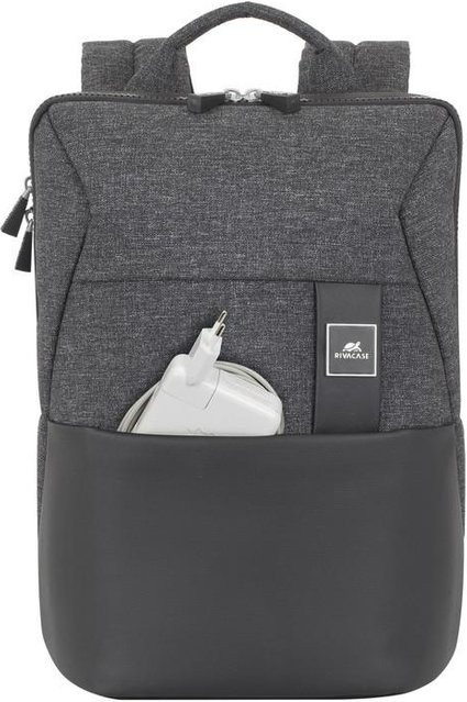 Rivacase Business-Rucksack Lantau für 13,3 Zoll in Black Mélange (Schwarz/Grau) - Bild 1