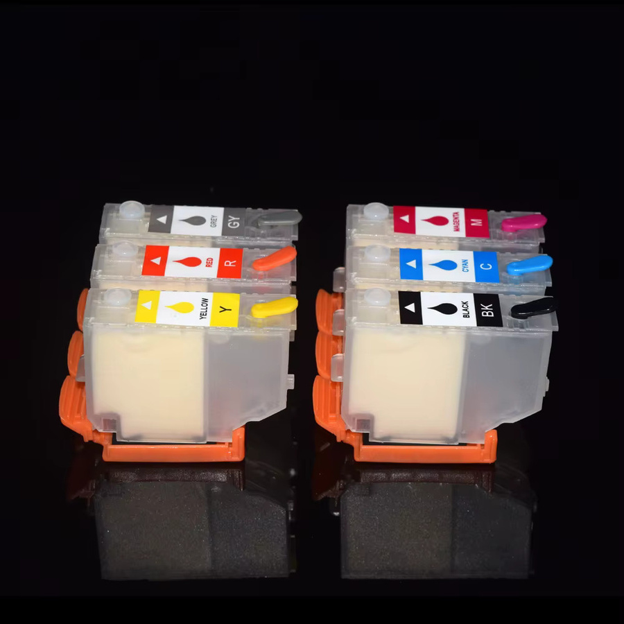 Nachfüllbare Tintenpatrone ohne Chip für Epson XP-15000, Mehrfarbig - Bild 2