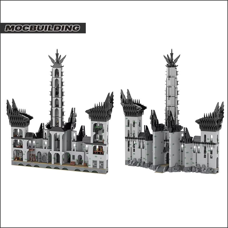 MOCBUILDING Die Ringe UCS Minas Morgul, Bausteine Modell Kit - Bild 6