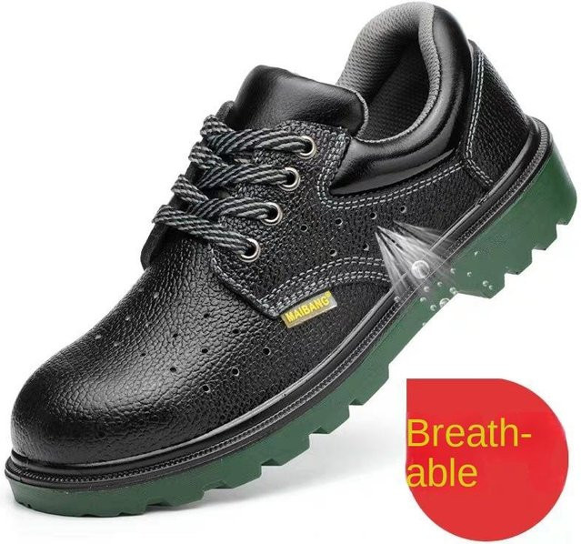 Avant-garde Arbeitsschutzschuhe Schwarz mit Stahlkappe, rutschfest und desodorierend, Größe 46 - Bild 1