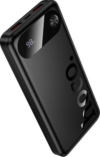 Hoco Externe Batterie J154 mit 10000mAh, 22,5W, QC + PD, 1 x USB-C und 2 x USB-A, Schwarz - Bild 1