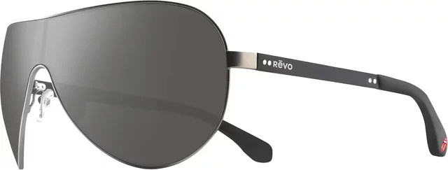 Revo Gimme Shelter Sonnenbrille, randlos, Metal, Unisex, black, grey - Bild 1