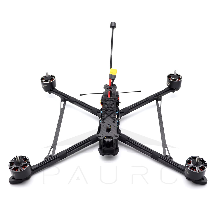 MARK4 V2 10-Zoll FPV-Drohnenkombination PNP Quadrocopter für Endurance-Flug in Schwarz - Bild 2