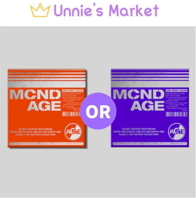 MCND AGE, 2. Mini-Album Random Ver., CD, purple - Bild 1
