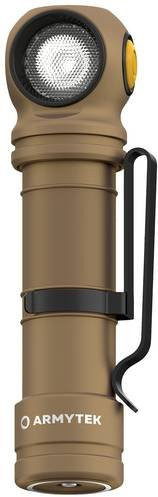 ArmyTek Wizard C2 Pro Max LED Taschenlampe Sand White mit Gürtelclip und Holster, 4000lm, akkubetrieben - Bild 1