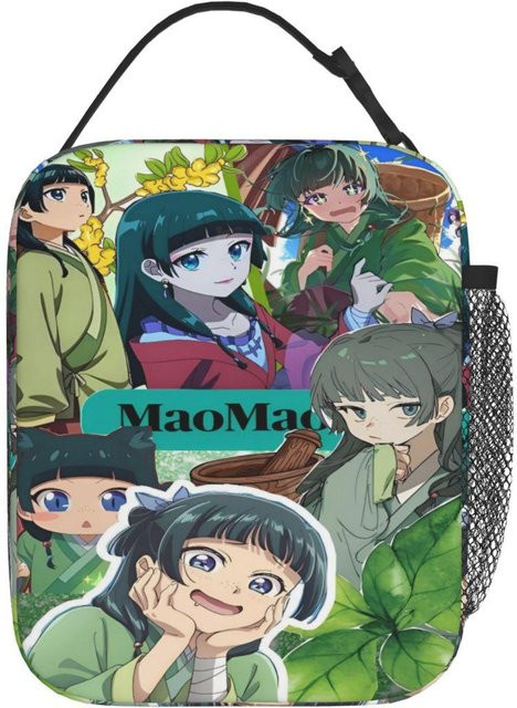 Maomao Lunchtasche Die Tagebücher der Apothekerin Thermische Brotdose aus Oxford Stoff, Mehrfarbig, Fancy Style Studio - Bild 1