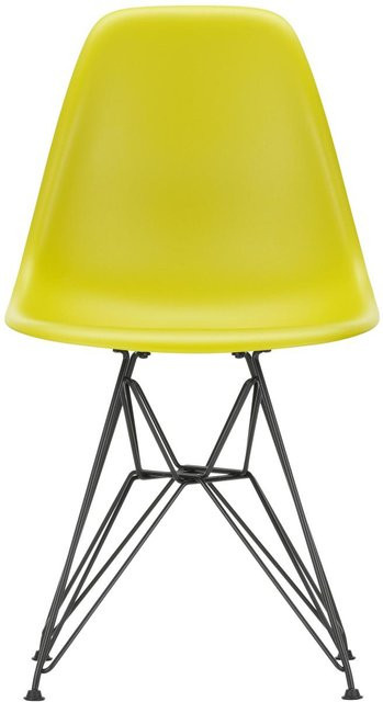 Vitra DSR Eames Plastic Side Chair aus Polypropylen in Gelb - Bild 1