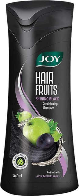 Joy Hair Fruits Pflegeshampoo, 340 ml, Unisex, Amla, Schwarze Trauben - Bild 1