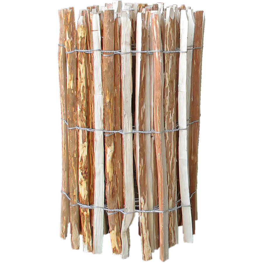 Floraworld Staketen-Gartenzaun aus Haselnuss in Natur, Farbe Braun, B: 500 cm, H: 120 cm - Bild 2