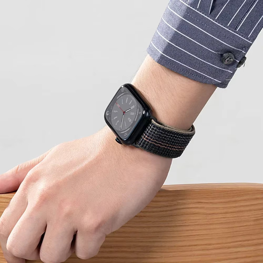 NEY Uhrenarmband Nylon, Schwarz, Unisex - Bild 2