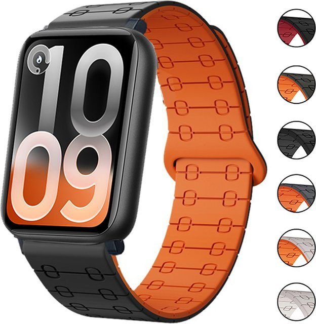 jansin Uhrenarmband Silikon, magnetisch, Unisex - Bild 1