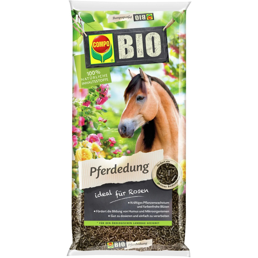 Compo Bio Pferdedung für Rosen und Pflanzen aller Art, 12 kg - Bild 2