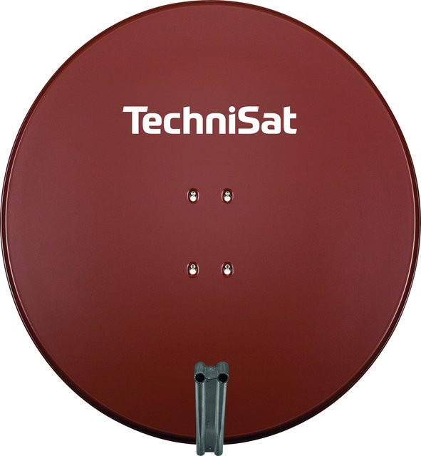 TechniSat Satellitenschüssel SATMAN 850 Plus in Ziegelrot mit 85 cm Durchmesser - Bild 1