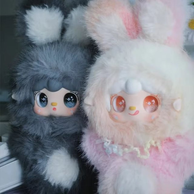 52TOYS Yooki Hopping Bunny Vinyl Plüsch Blind Box, Anhänger, Einzelfigur - Bild 1