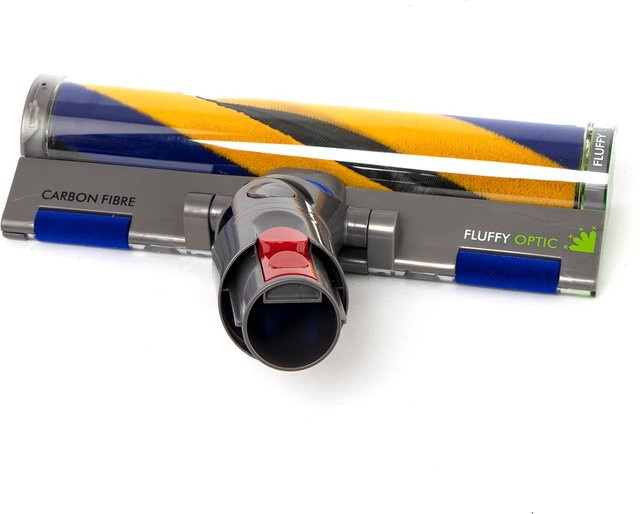 Dyson Zubehör Set für V12 Detect Slim und V10 Slim mit weichem Rollenbürstenkopf zur Reinigung von Hartböden, Multicolor - Bild 1