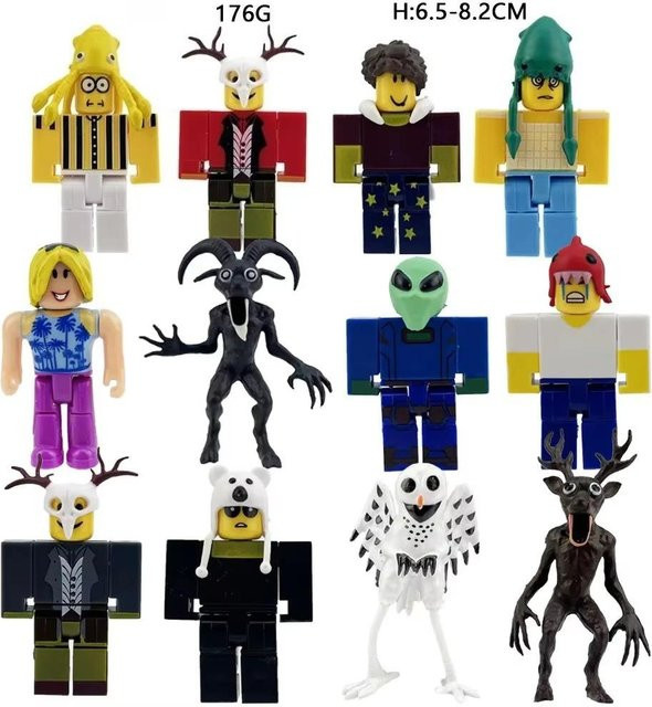 Fashnics 99 Nächte im Wald Eule Hirsch Figur aus PVC und Plastik - Bild 1