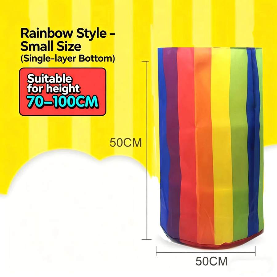 soulbao Regenbogen-Sackrace-Tasche, Outdoor-Partyspielzeug - Bild 5