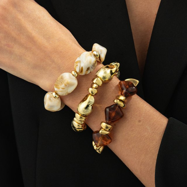 KunJoe Armbänder, Harz Acryl Perlen, Damen - Bild 1