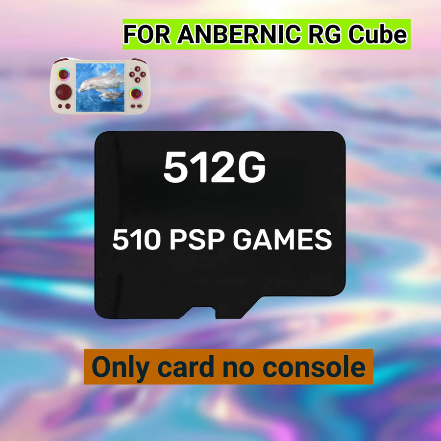 Anbernic RG Cube MicroSD Speicherkarte mit 512 GB für Retro Spiele - Bild 2