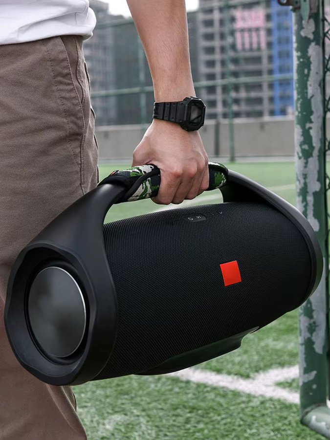 Verdicktes Handgelenk-Schutzpolster als universelles Armband-Zubehör für JBL Boombox 3, 2 und 1 in Schwarz und Multicolour - Bild 3