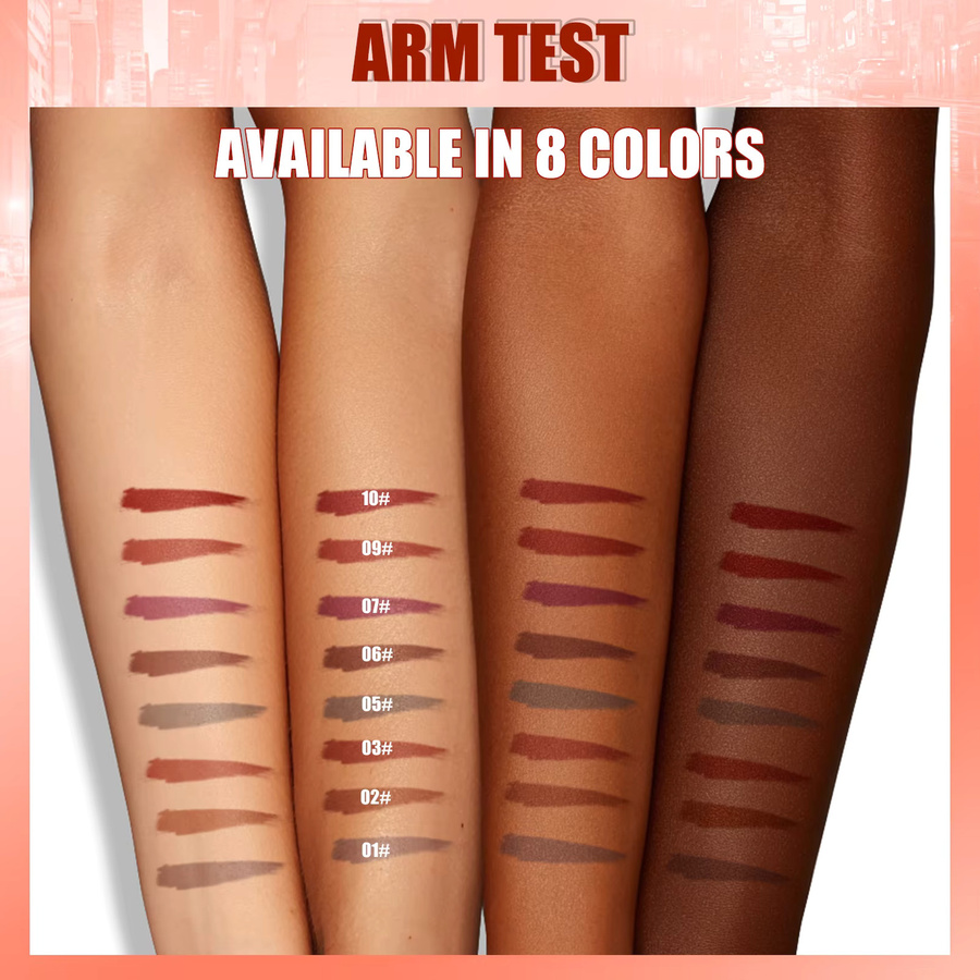 W3W Liquid Lip Liner, Matt, Wasserdicht - Bild 4