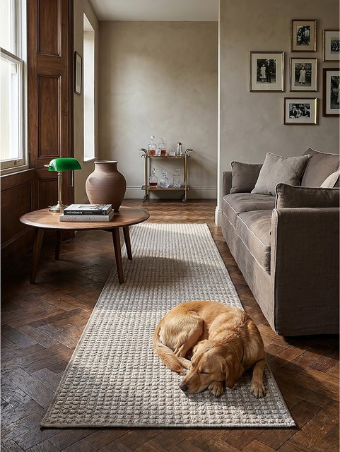Läufer NORA Kadima Design Grau uni B: 78 cm, L: 230 cm - Bild 1