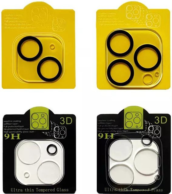 Transparentes gehärtetes Glas Kameraobjektivschutz für Apple iPhone 17 Air 16 15 14 Pro Max 13 Mini Plus 16Pro 17Pro HD Objektivabdeckung Zubehör - Bild 1