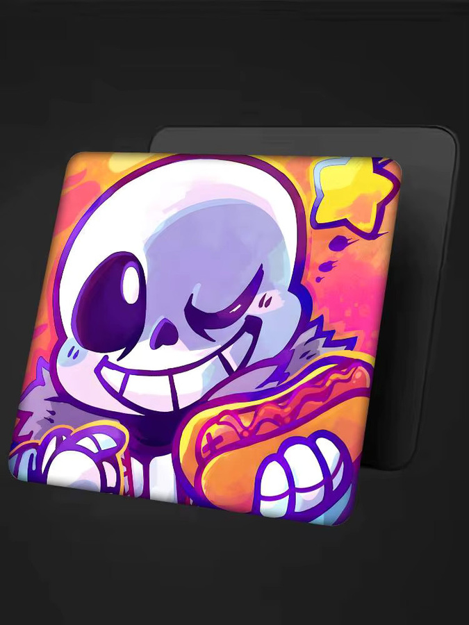 Moetch S-Sans Undertale Anime Mauspad in Multicolour mit rutschfester Unterseite - Bild 5