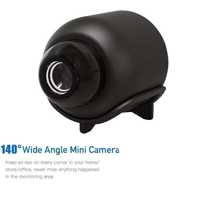 Regaton X5 Mini-Kamera 1080P mit Nachtsicht, Bewegungserkennung und WLAN in Schwarz - Bild 4