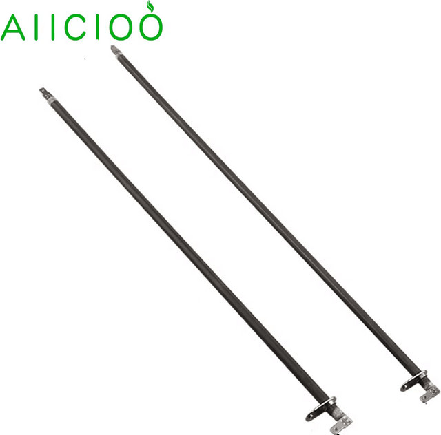 2 Stück AIICIOO Elektroofen-Heizelemente, 110 V-115 V, flexibles Heizrohr mit Blech durch Glühen - Bild 1