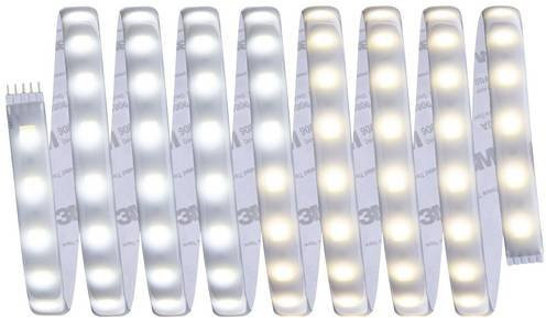 Paulmann MaxLED Tunable White LED-Streifen-Basisset mit Fernbedienung und Netzteil, 3 m, Weiß - Bild 1