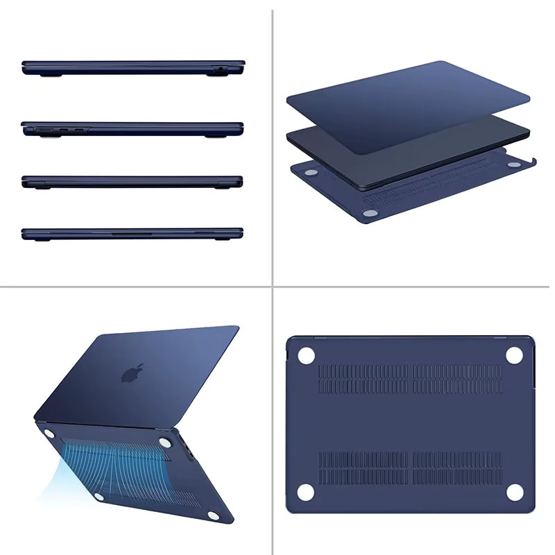 Schutzhülle für Apple MacBook Air und MacBook Pro (13, 14, 15, 16 Zoll) kompatibel mit M1, M2, M3, M4 und M5 Modellen - Bild 2
