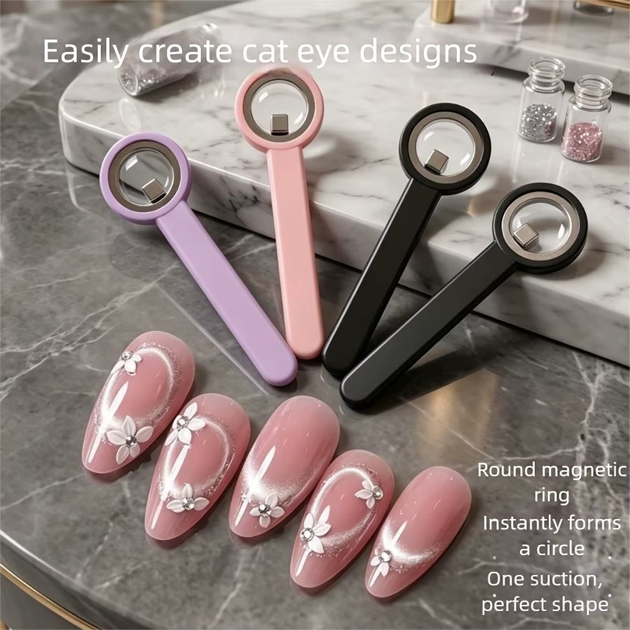 MIANEL Katzenaugen-Nagelmagnet, Magnetisches Werkzeug für 3D-Effekte - Bild 3