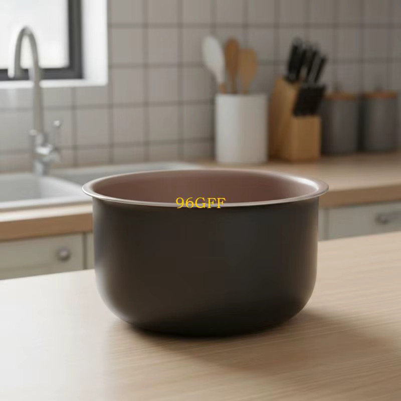 96GF Reiskocher-Ersatzschüssel in Schwarz mit kratzfester Beschichtung und universeller Kompatibilität - Bild 3