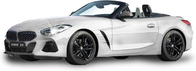 Jamara BMW Z4 Roadster Spielfahrzeug 1:14 weiß 2,4GHz - Bild 1