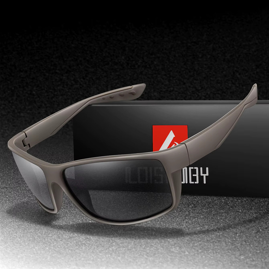 LOISRUBY Sonnenbrille, Unisex, Vollrand, rechteckig, multicolor, Kunststoff, polarisiert - Bild 4