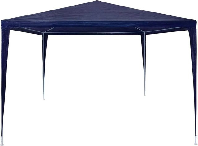 vidaXL Partyzelt aus PE in Blau, B/T/H: 4 x 3 x 2,5 m - Bild 1