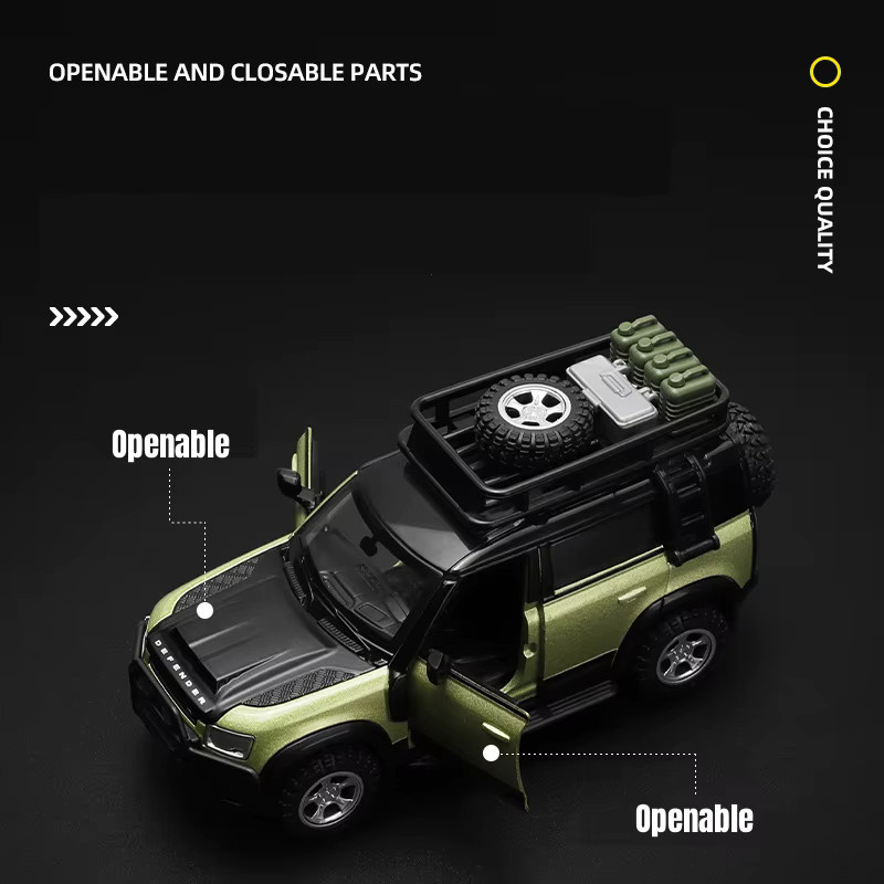 CCA Land Rover Defender, Spielzeugauto, 1:43, Druckgusslegierung - Bild 2